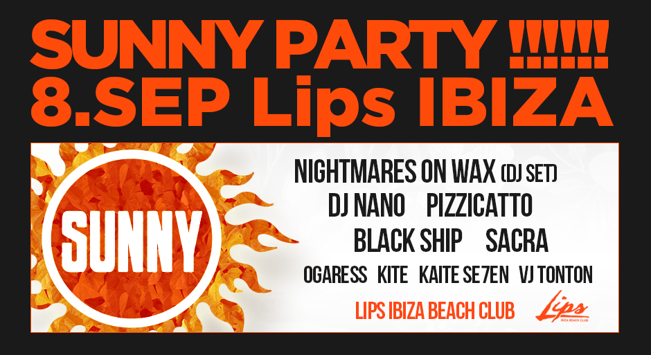 SUNNY PARTY in IBIZA